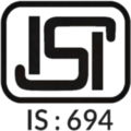 IS:694 Certificate Logo Concord Industries